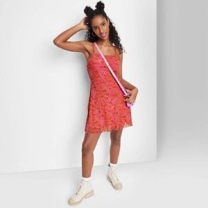 Wild Fable | Colorful spaghetti Strap Dress